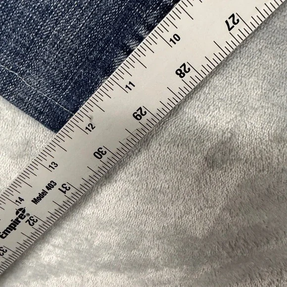 VTG Rock and Roll Cowgirl Riding Jeans 30x36 Measure 34x30 Medium Wash Bootcut - Picture 4 of 8